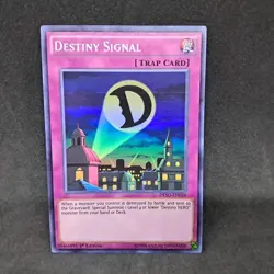3x Destiny Signal DESO-EN059 1st Edition Super Rare NM Near Mint Yu-Gi-Oh! Card - Image 3