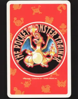 Nidoking 3 of Spades Pokemon Red Charizard Playing Card Near Mint or Better - Image 2