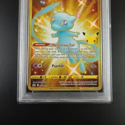 PSA 10 Mew 025/025 Pokemon Celebrations Gold Holo Graded Card - Image 3