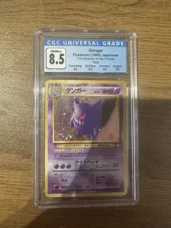 CGC 8.5 Gengar 1999 Fossil 5/62 Holo Pokemon Card - Image 1