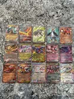 Pokemon TCG 15 Card EX LOT some Full Art All Cards Are Near Mint Or Better ✅‼ - Image 1