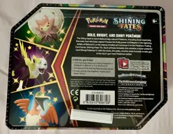 Pokemon Trading Card Game | Shining Fates Tin: Shiny Eldegoss | Brand New - Image 2