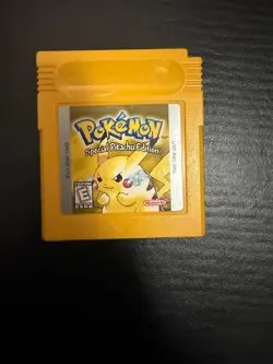 Pokemon Yellow Version Nintendo Game Boy Authentic Tested and Saves - Image 1
