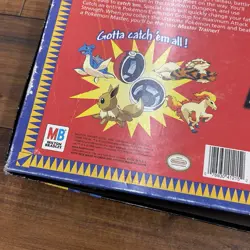 Hasbro Pokemon Master Trainer Game Board 1999 Edition Near Complete Needs Dice - Image 5
