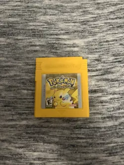 Pokemon Yellow Version Nintendo Game Boy, 1999, Authentic, Tested - Image 1