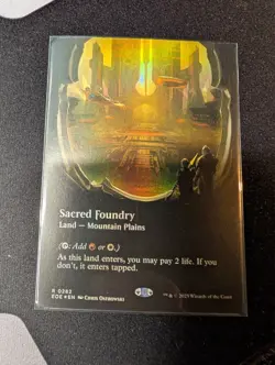 Sacred Foundry (Borderless) Edge of Eternities Foil - Image 1
