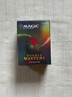 Magic The Gathering MTG - Double Masters VIP Edition Booster Box Factory Sealed - Image 1