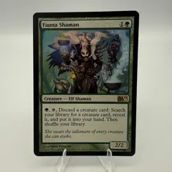 Magic The Gathering Magic 2011 Fauna Shaman Regular LP - Image 1