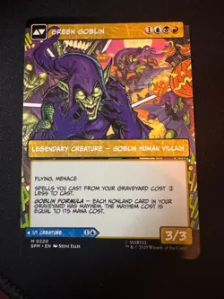 MTG - Norman Osborn (Borderless) M Marvel's Spider-Man 220 - NM - Image 2