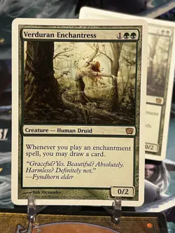 MTG | Verduran Enchantress [9th Edition] NF LP - Image 1