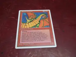 Magic the Gathering: MTG: 4th Edition: Shivan Dragon - Image 1