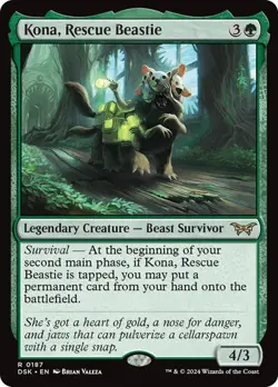 MTG DSK NM Kona, Rescue Beastie (0187) - Image 1