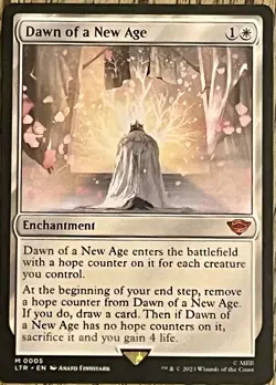 Dawn of a New Age - The Lord of the Rings: Tales of Middle- Magic MTG - NM - Image 1