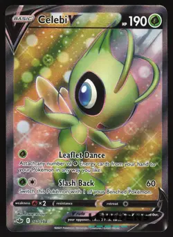 Celebi V - 160/198 - Full Art Ultra Rare - Chilling Reign - Pokemon Card - Image 1
