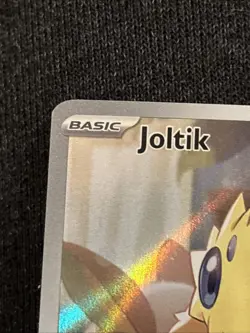 Pokemon Joltik 196/182 SV04: Paradox Rift Illustration Rare Holo Lightning Lp/nm - Image 4