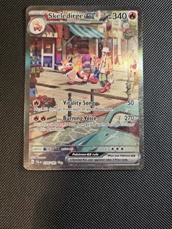 Skeledirge EX Paldea Evolved 258/193 Holo Special illustration Rare Pokemon TCG - Image 1