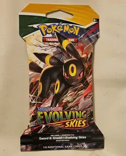 Pokemon TCG Sword & Shield Evolving Skies Booster Pack (Bundle) English - Image 1