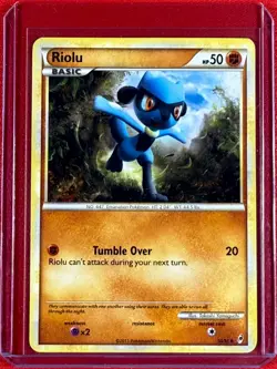 2011 Pokemon Call of Legends Riolu #50/95 - Image 1