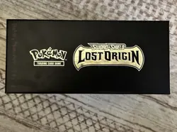 Pokemon Sword and Shield Lost Origin EMPTY ETB Box - Image 3