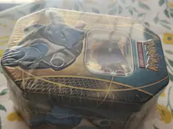 Pokemon TCG 2014 Blastoise EX Power Trio Tin SEALED 4 Booster Packs 820650109195 - Image 2