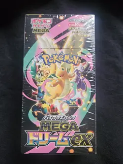ERRTHING Pokemon Mega Dream Ex Booster Box Shrink Sealed ERRTHING - Image 1