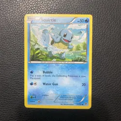 2013 Pokemon BW Plasma Blast 14/101 Squirtle LP+ - Image 1