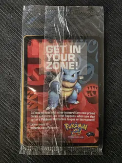 2002 Pokemon Promo Insert Get In Your Zone Sealed Mint - Image 1