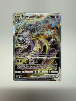 Pokemon Mewtwo VSTAR GG44/GG70 Crown Zenith: Galarian Gallery - NEAR MINT - Image 1