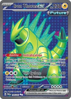 Iron Thorns ex (#196/167) - Holofoil SV - Twilight Masquerade NM Pokemon - Image 1