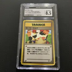 Pokemon TCG Neo Genesis Moo-Moo Milk Japanese CGC 8.5 - Image 1