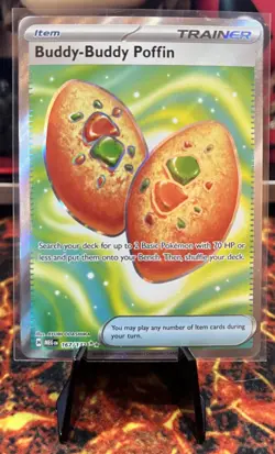 Pokemon - Buddy-Buddy Poffin - H MEGen - Mega Evolution - 167/132 - HOLO - Image 1