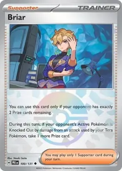 Briar (Poke Ball Pattern, #100/131) - Holof SV - Prismatic Evolutions NM Pokemon - Image 1