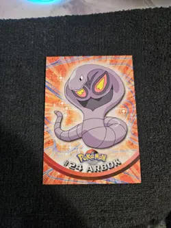 Pokemon Topps - Arbok #24 (Blue Logo) - TV Animation Edition - LP - Image 1
