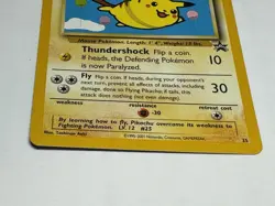 Pokemon Flying Pikachu WOTC Black Star Promo - Image 2
