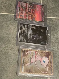 Pokemon TCG 151 UPC Promo Set Mew 053, Mewtwo 052 Sealed, Metal Mew 205 LP-NM- - Image 1