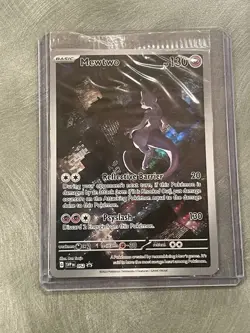 Pokemon TCG 151 UPC Promo Set Mew 053, Mewtwo 052 Sealed, Metal Mew 205 LP-NM- - Image 5