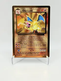 Pokemon Celebrations Charizard Ultra Premium Collection Gold Metal Card 4/102 - Image 3