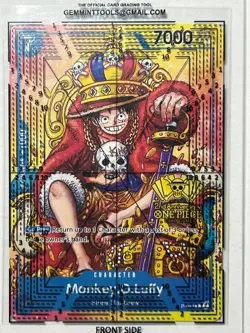 Monkey.D.Luffy (2nd Anniversary Stamped Promo) P-043 - One Piece TCG - English - Image 2