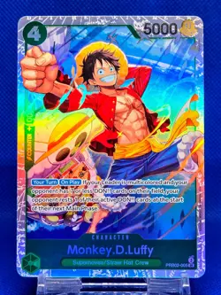 Monkey D. Luffy PRB02-005 SR | PRB The Best Vol.2 | One Piece TCG | EN - Image 1