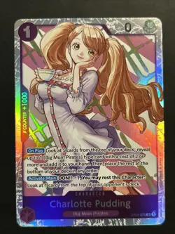 One Piece A Fist of Divine Speed - Charlotte Pudding (SR) - OP11-070 NM - Image 1