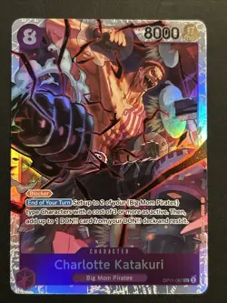 Charlotte Katakuri OP11-067 SR One Piece A Fist of Divine Speed English NM - Image 1