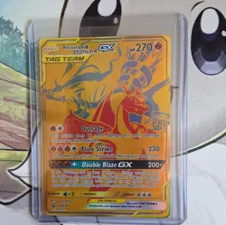 Reshiram Charizard GX SM247 Pokemon TCG Promo - Full Art Holo Near Mint NM - Image 1