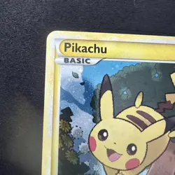 Pokemon TCG Pikachu HGSS03 Black Star Promo Holo Vintage 2010 LP/NM - Image 2