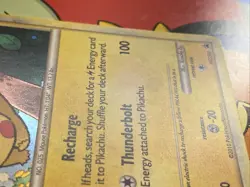 Pokemon TCG Pikachu HGSS03 Black Star Promo Holo 2010 LP/NM - Image 3