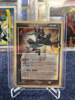 Gold Star Greninja SWSH144 Black Star Promo Celebrations ETB Pokemon 25th NM - Image 1