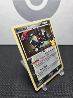 Gold Star Greninja SWSH144 Black Star Promo Celebrations ETB Pokemon 25th NM - Image 2