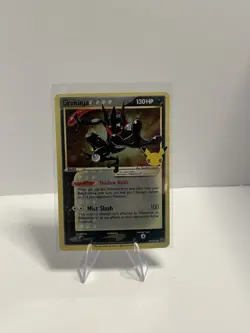 Gold Star Greninja SWSH144 Black Star Promo Celebrations ETB Pokemon 25th NM - Image 2