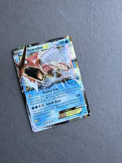 Pokemon TCG XY Breakpoint Gyarados EX Ultra Rare Holo Card 26/122 - Image 1