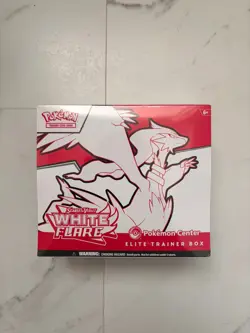 Black Bolt & White Flare Pokemon Center Elite Trainer Boxes ETB New & Sealed - Image 3