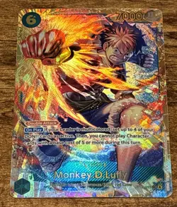 One Piece CCG Monkey D Luffy SP SEC OP13-118 - Near Mint! Carrying On His Will - Image 1